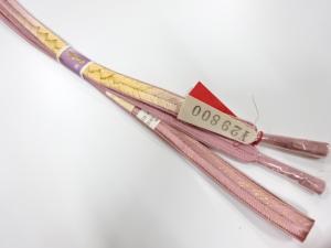 未使用品　正絹　手組帯締め